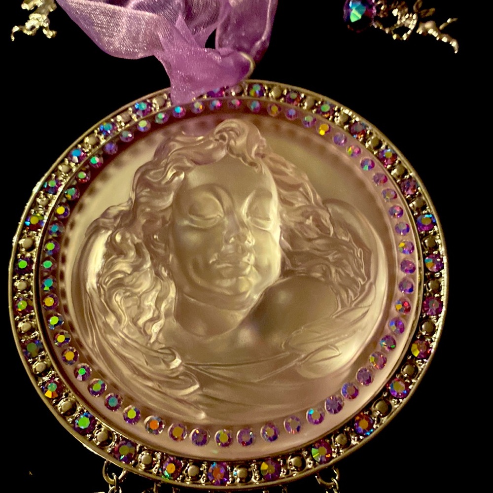 Kirks Folly Purple and Gold Wall Decor